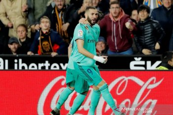 Madrid ditahan Valencia dengan skor 1-1