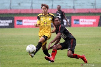 Persipura menang lawan Barito Putra