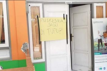Protes hasil Pilkades, masyarakat tutup sekolah dan puskesmas