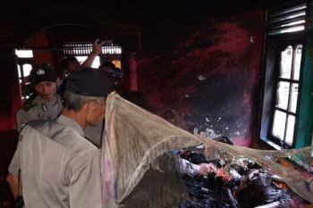 Penderita stroke tewas terbakar di tempat tidur