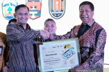 Terapkan program keselamatan pengendara,Kota Magelang raih IRSA 2019