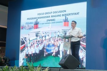 Dukung program mahasiswa magang be8rsertifikat, ASDP gandeng tujuh politeknik pelayaran