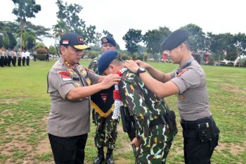 Kapolda Kepri sambut Sat Brimob penugasan Papua