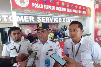 Jelang Natal 2019, jumlah penumpang di Bandara Haluoleo melonjak