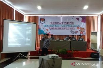 KPU OKU sosialisasikan tahapan Pilkada 2020