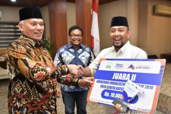 Fotografer Antara raih juara foto anugerah jurnalistik Aceh Hebat