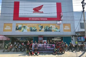 Honda gelar iven Jelajah Alam Bersama CRF 150L di Palu