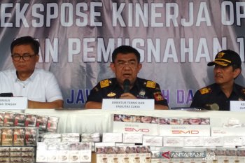 Penerimaan cukai capai Rp164 triliun