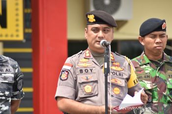 Polres Bintan siapkan sembilan posko pengamanan Natal dan Tahun Baru