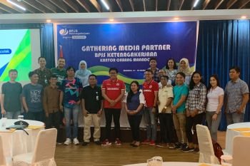 BPJamsostek Tingkatkan Sinergitas Dengan Jurnalis di Sulut