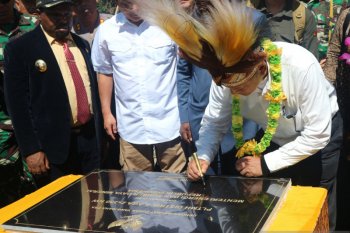 Menteri ESDM resmikan PLTMH di Ilaga Kabupaten Puncak