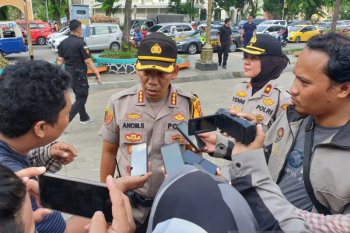 Polrestabes Palembang  sterilisasi gereja jelang natal