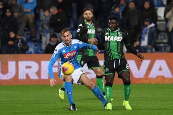 Napoli tundukkan Sassuolo 2-1, akhiri paceklik kemenangan