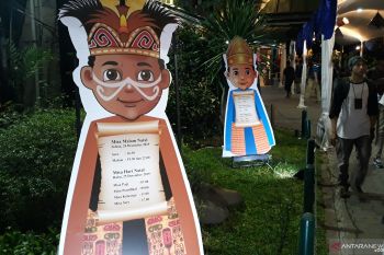 Dekorasi Katedral Jakarta rayakan Natal angkat kekayaan budaya Nusantara