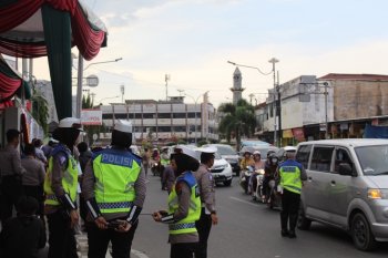 Pengamanan jelang misa Natal di Bandarlampung