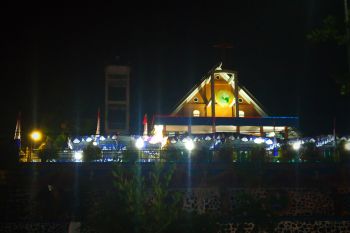 Kader HMI Cabang Manokwati kawal Misa Malam Natal