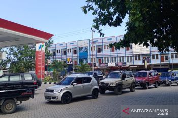 Antrean masih terjadi di SPBU akibat kepanikan warga