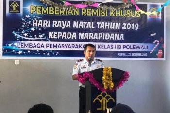 19 narapidana di Sulbar peroleh remisi Natal 2019