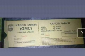 Harga parkir mobil Rp50 ribu saat gerhana matahari cincin di Siak, benarkah demikian?