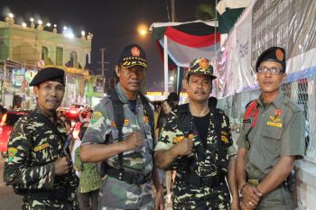Banser Lampung ikut bantu amankan misa Natal