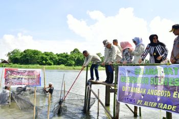 Gubernur komitmen bangkitkan ekonomi Sulsel lewat udang windu