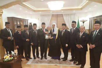 MPR: Liga Muslim Dunia dukung sikap beragama yang moderat