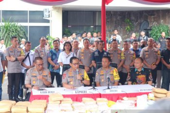 Menjelang Tahun Baru, Polda Metro Jaya sita hampir satu ton narkoba