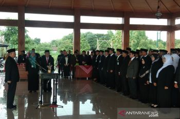 Bupati Bantul mengingatkan pejabat terlantik tentang amanah negara