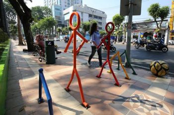 Pembangunan pedestrian di Surabaya lambat akibat kesalahan kontraktor
