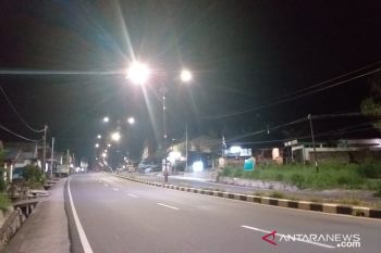 Dinas Perhubungan Ogan Komering Ulu  terima bantuan 200 PJU