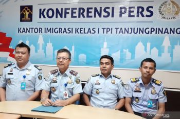 Imigrasi Tanjungpinang tolak kedatangan 70 WNA selama 2019
