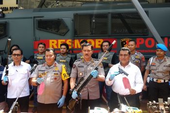 Polda Lampung ungkap pelaku pembuat senjata rakitan