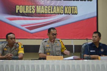 Angka kriminalitas di  Kota Magelang turun