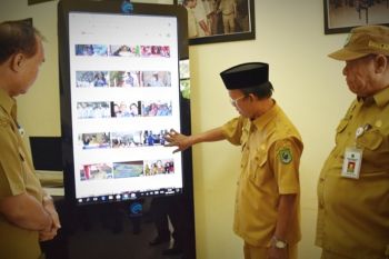 Anjungan Informasi Digital sarana publikasi kemajuan Kapuas