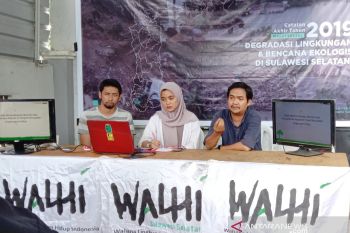 Walhi : 1,03 juta penduduk Sulawesi Selatan terdampak bencana ekologis