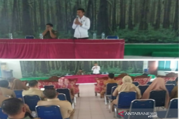 Pegawai Dinas Kehutanan Sultra mendapat edukasi bahaya narkoba