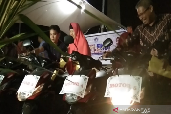 Malam tahun baru, ASN berprestasi dapat pengahargaan 10 unit motor