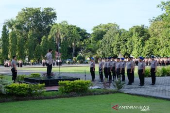 1.348 Personel Polda Sulawesi Selatan naik pangkat