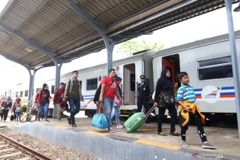 Arus balik KA dari Banyuwangi