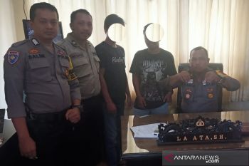 Polsek Palu Timur ringkus dua pemuda pelaku narkoba awal tahun 2020