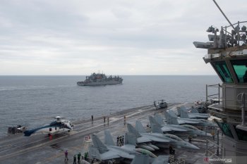 Kapal perang AS  di Laut Arab sita  peluru kendali yang diduga buatan Iran
