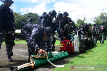 Lantamal siagakan  Pasukan Reaksi Cepat Penanggulangan Bencana