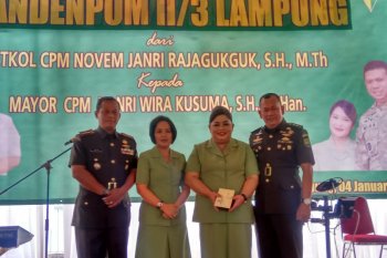 Komandan Denpomdam diharapkan jaga nama baik dan kekompakan