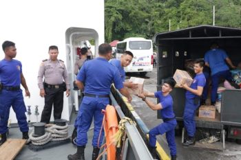 Polda kirim tambahan personel dan bantuan ke lokasi bencana Sangihe