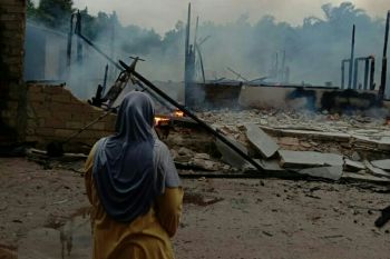 Asrama  pondok pesantren  di Lampung Timur terbakar, tidak ada korban jiwa