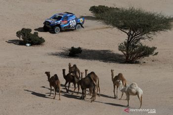 Para pebalap asal Afrika unjuk gigi di etape kedua