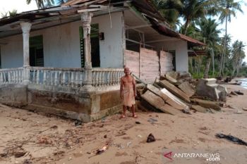 Abrasi pantai kembali terjang di Muara Batang Gadis dan Natal