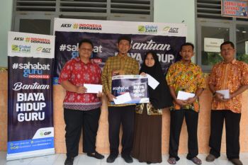 ACT DIY berikan santunan guru honorer di Gunung Kidul