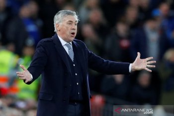 Ancelotti ingin bayar kekalahan derby saat lawan Brighton