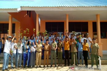 Manggala Agni Sultra menggandeng pelajar aksi tanam pohon